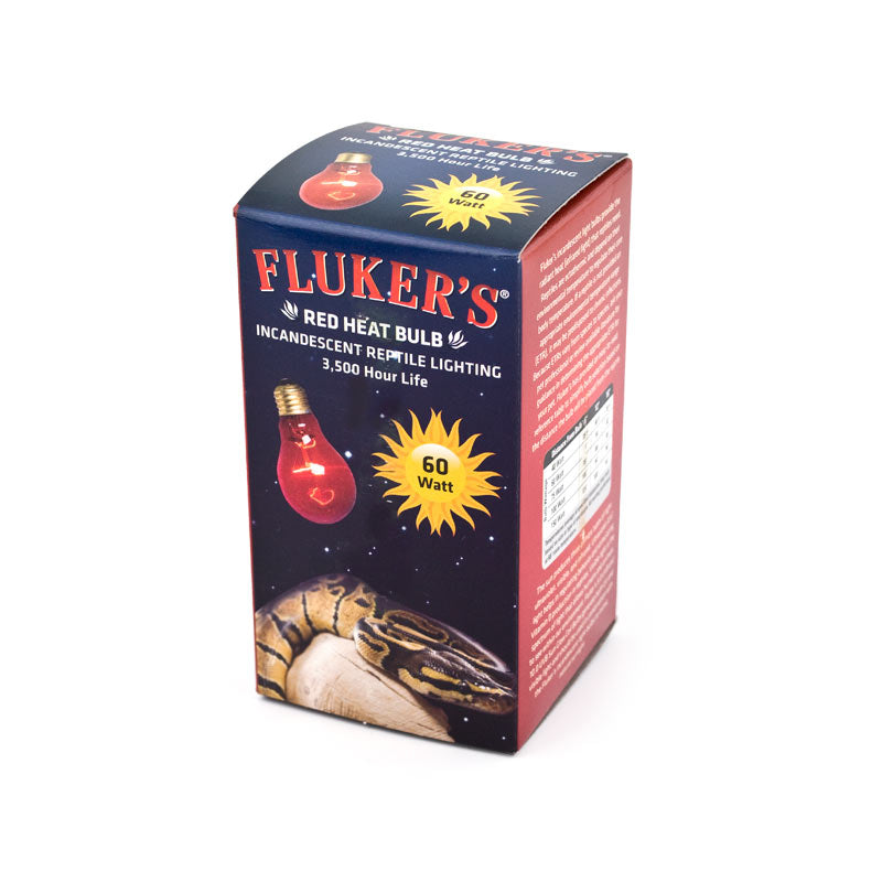 Fluker's Red Heat Bulb - 60 W