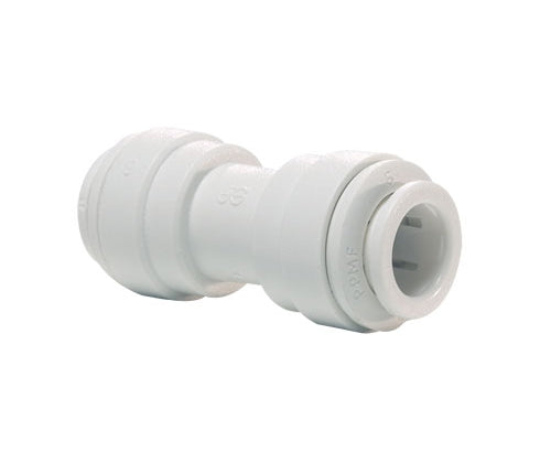 John Guest Reverse Osmosis RO Fitting - PP201208W Reducing Straight Union 3/8 Inch to 1/4 Inch