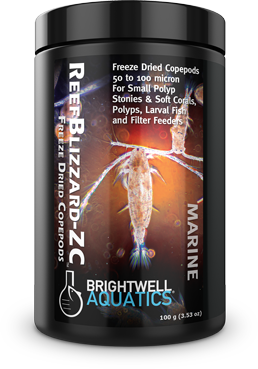 Brightwell Aquatics ReefBlizzard-ZC Freeze Dried Copepods - 25g
