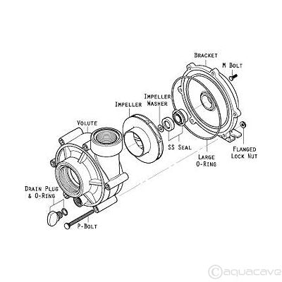 Reeflo Replacement Impeller - Hammerhead