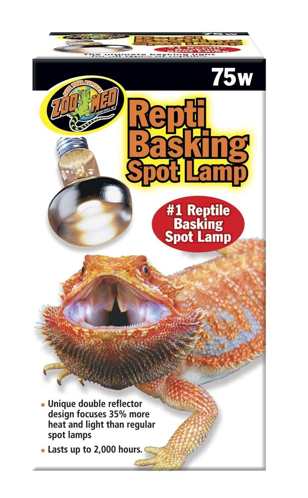 Zoo med repti basking spot cheap lamp 75w