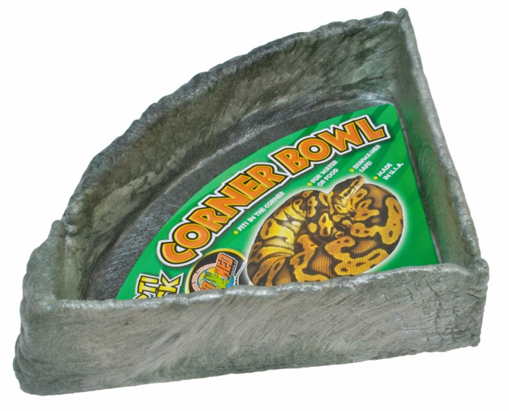 Zoo Med Repti Rock Corner Bowl - Extra Large