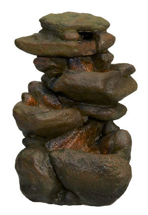 Zoo Med Repti Rapids LED Waterfall - Small Rock