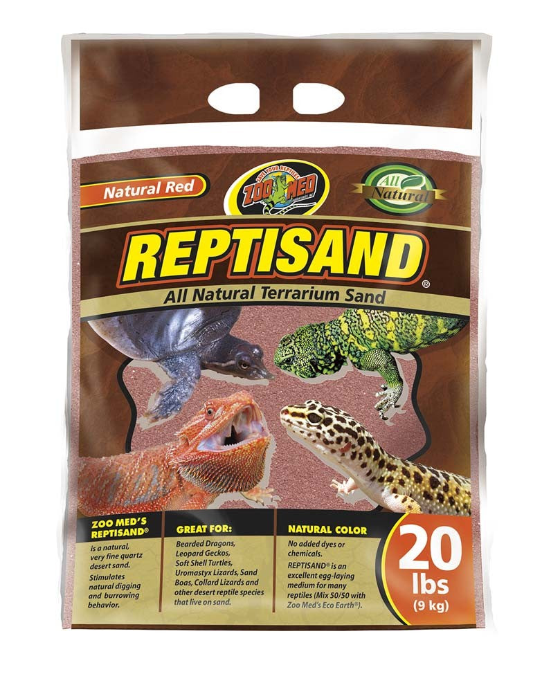 Zoo Med ReptiSand Natural Red - 20 lb