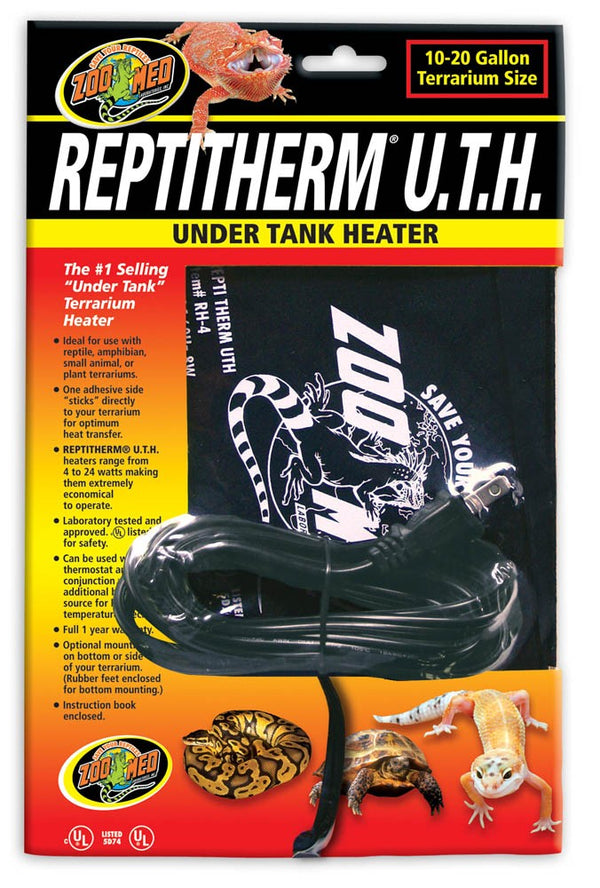 Zoo Med ReptiTherm Under Tank Heater - Small 10-20 gal