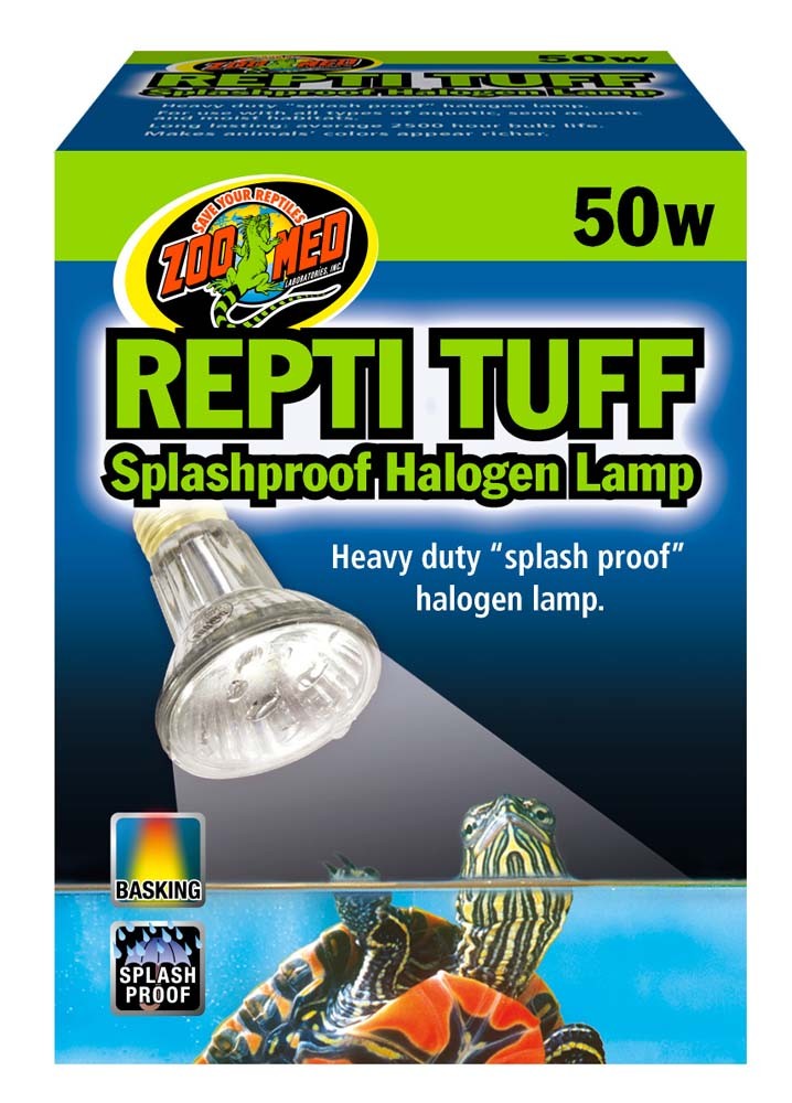 Zoo Med Repti Tuff Splashproof Halogen Lamp - 50 W