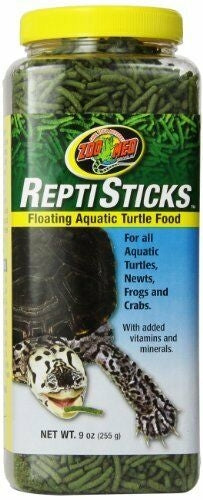 Zoo Med ReptiSticks Floating Aquatic Turtle Food - 9 oz