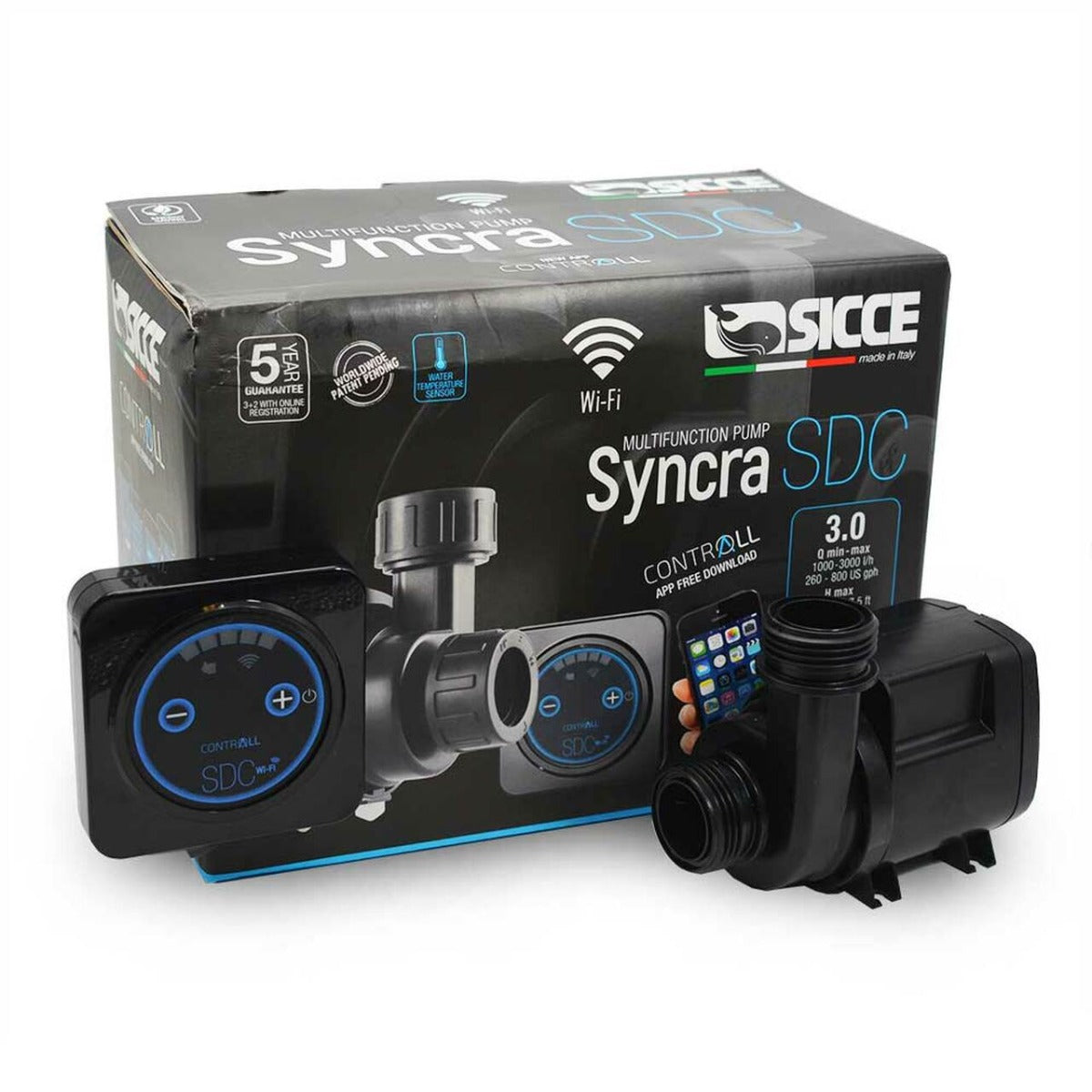 Sicce Syncra SDC 3.0 Wifi Controllable Pump