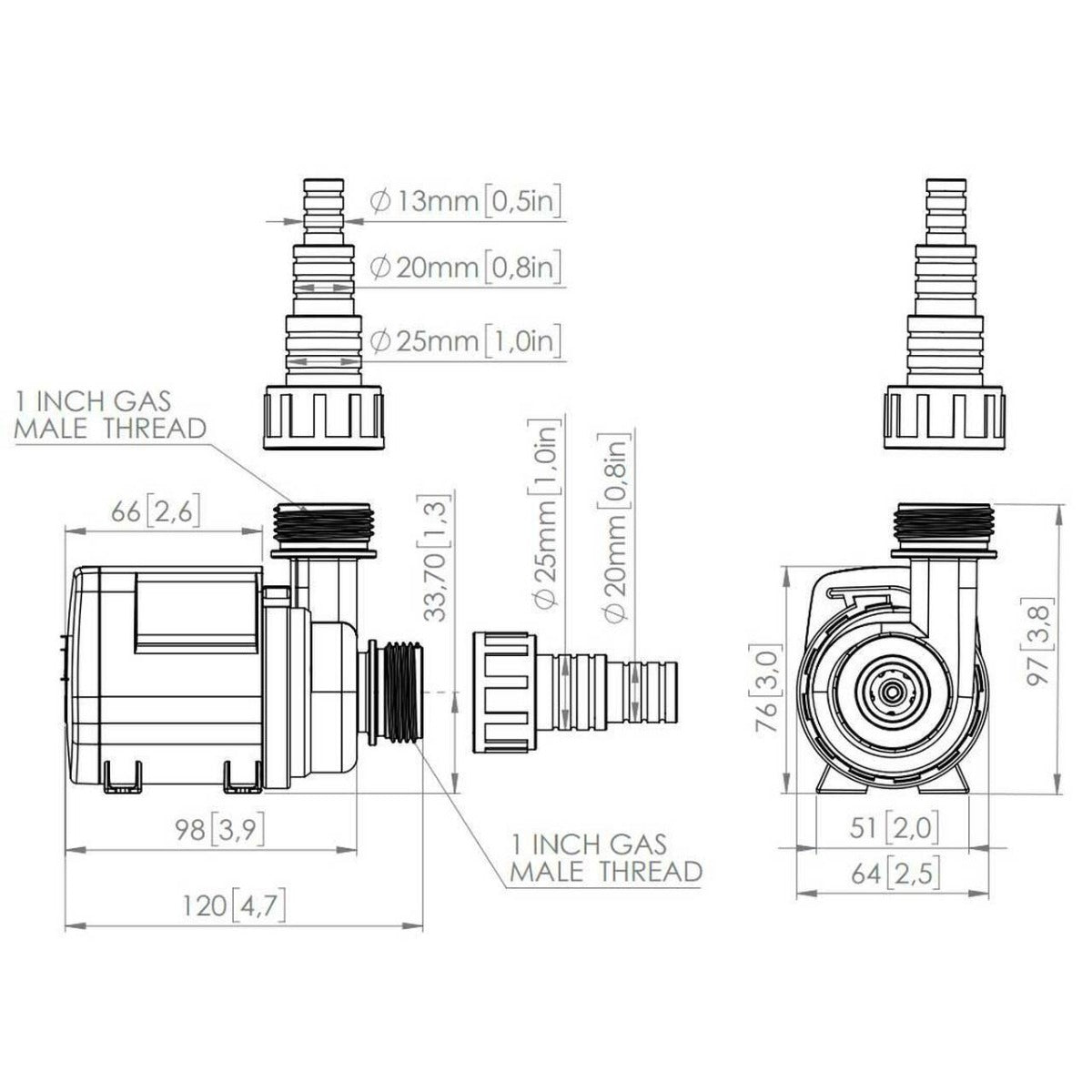 Sicce Syncra SDC 3.0 Wifi Controllable Pump