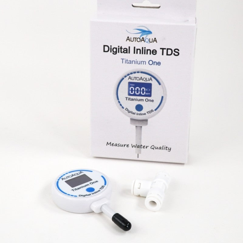 AutoAqua Inline Digital TDS Meters - Titanium One