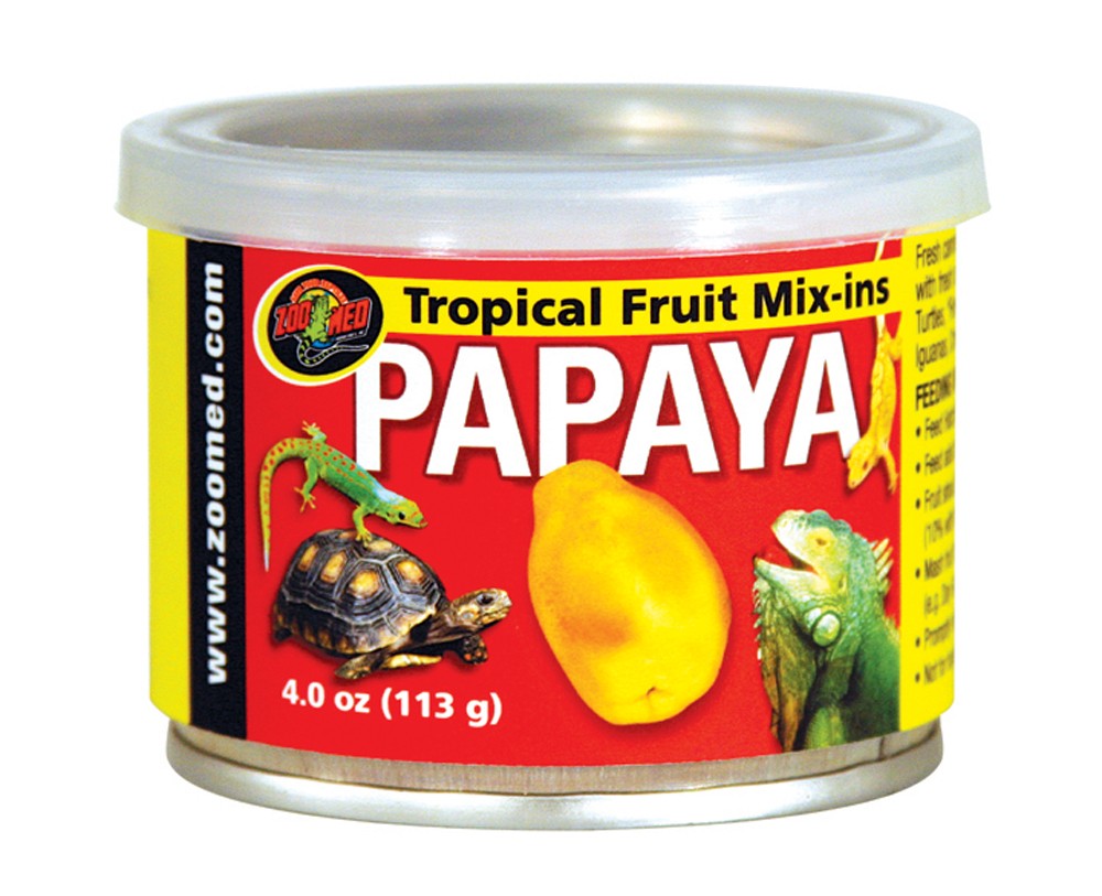Zoo Med Tropical Fruit Mix-ins Papaya - 3.4 oz