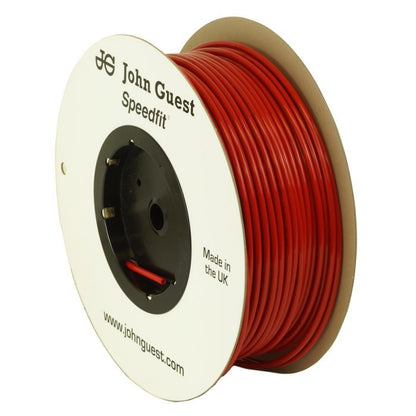 John Guest 1/4 Inch Polyethylene RO Tubing - Red (Sold per foot)