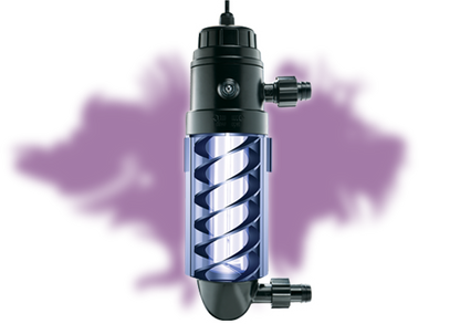 Coralife Turbo-Twist UV Sterilizer - 3x - 9 W - 125 Gal