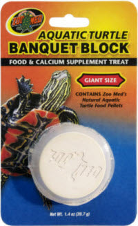 Zoo Med Aquatic Turtle Banquet Block - Giant Size