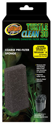 Zoo Med Turtle Clean 30 Coarse Pre-Filter Sponge