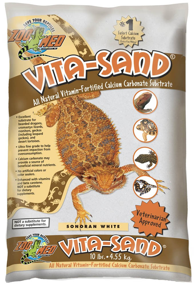 Zoo Med Vita-Sand Sonoran White - 10 lb